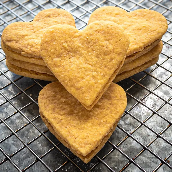 Stack of Classic Custard Creams